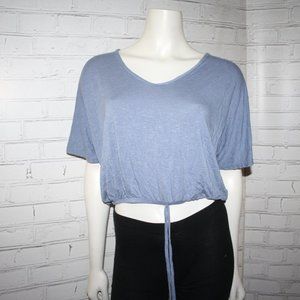 💙🌊✨ Olivia Rae Crop · Beautiful Blue · Size L
